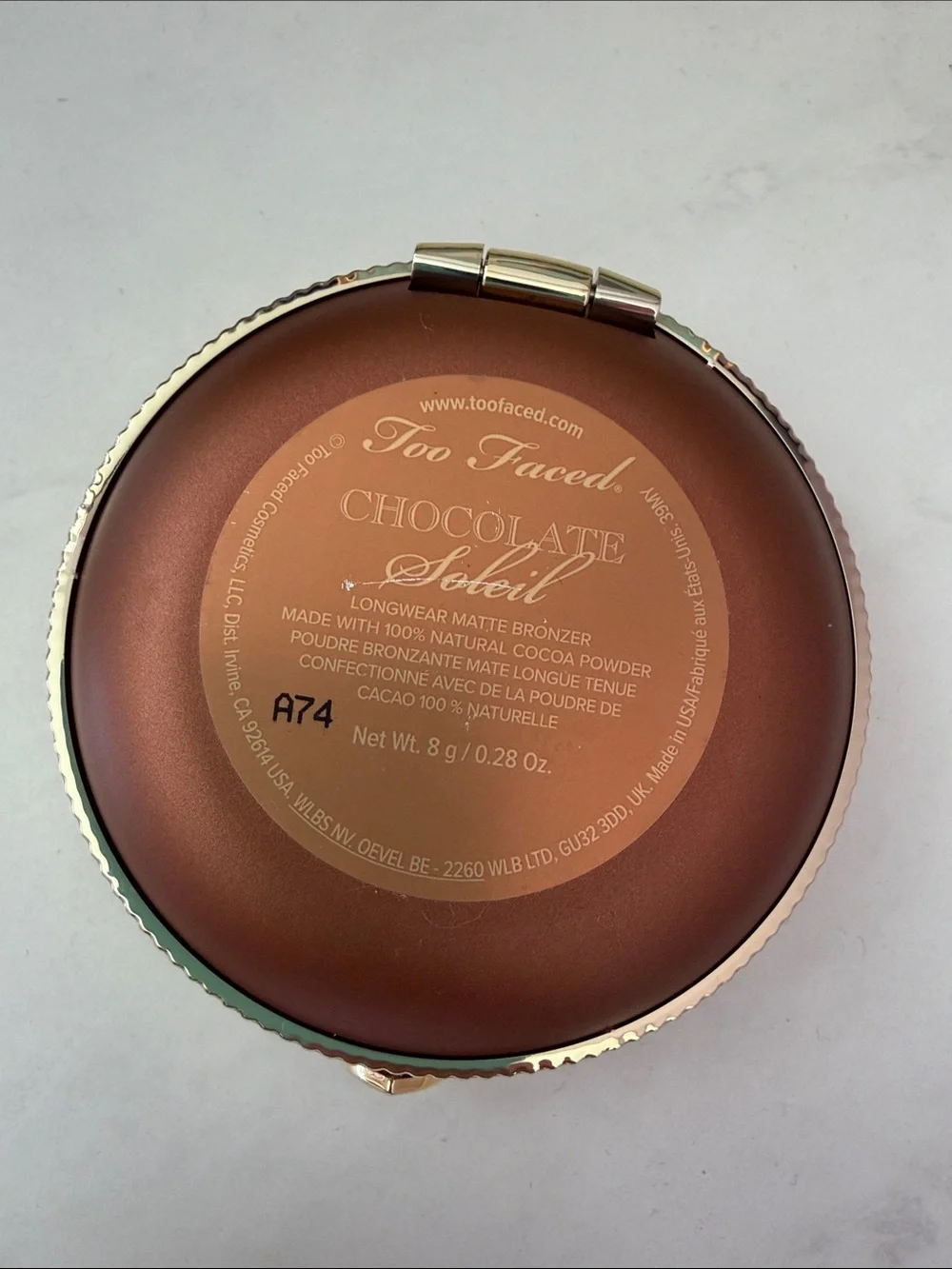 Too Faced Chocolate Soleil Matte Bronzer